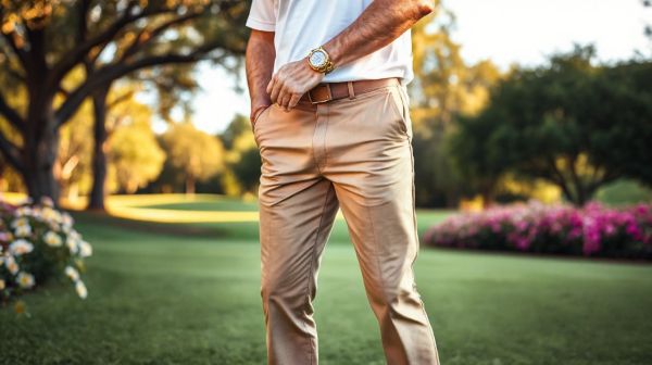 Top 5 pantalons de golf pour homme à porter cet été